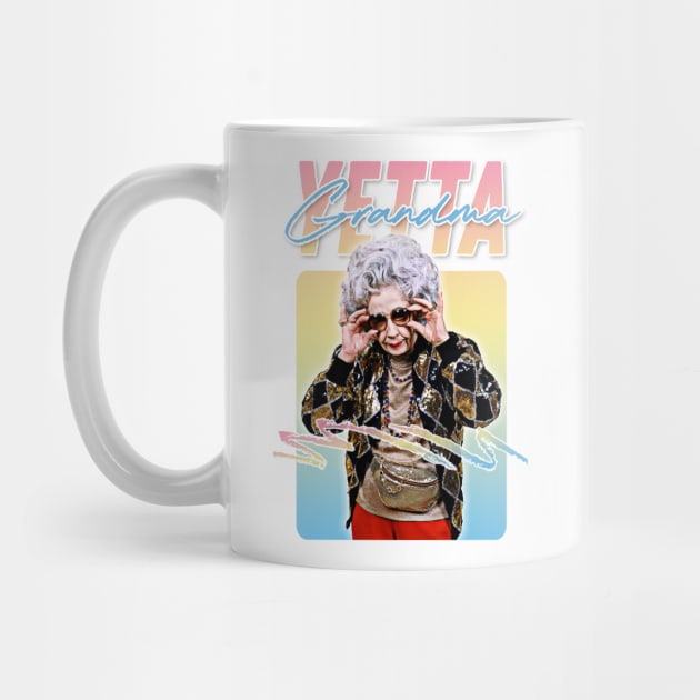 Grandma Yetta  - 90s Style Retro Aesthetic Fan Art Design by DankFutura